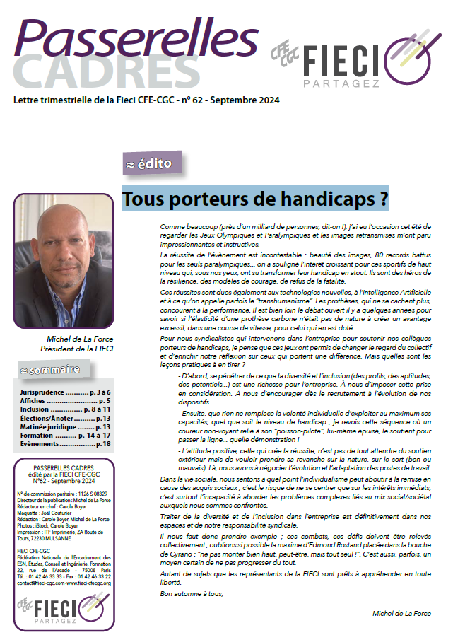 Passerelles Cadres 62 – Tous porteurs de handicaps ?